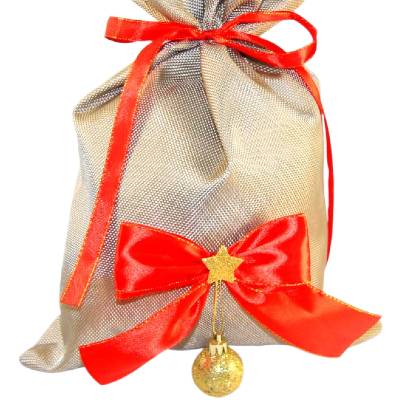 Сладкий подарок на Новый Год в мешочке весом 750 грамм